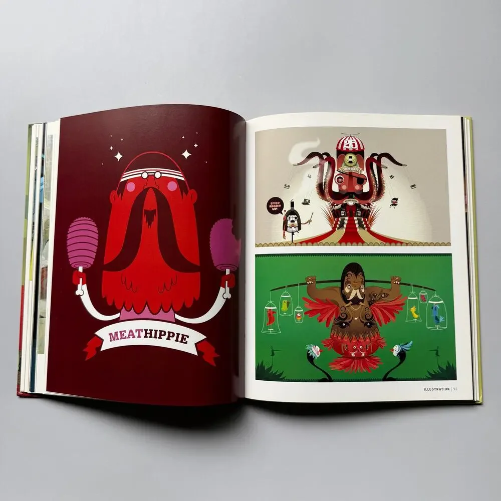 Juxtapoz Illustration 2008 Hardcover Book Roger Gastman